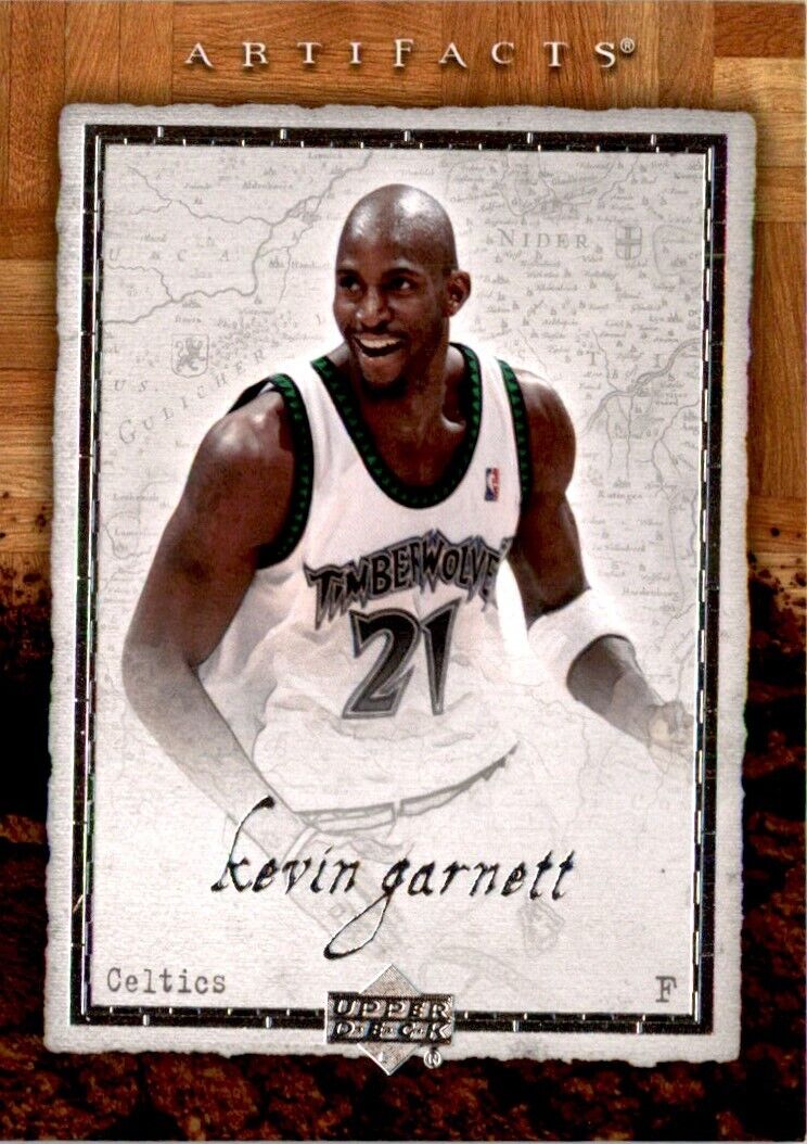 Kevin Garnett 2007 2008 Upper Deck Artifacts Series Mint Card #53