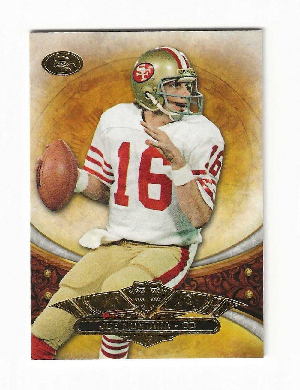 Joe Montana 2013 Topps Triple Threads Series Mint Card #4