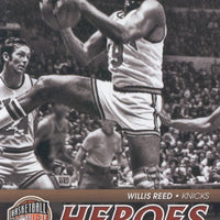 Willis Reed 2012 2013 Panini Hoops Hall Of Fame Heroes Series Mint Card #8
