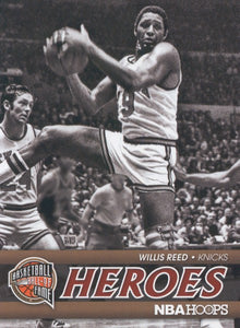 Willis Reed 2012 2013 Panini Hoops Hall Of Fame Heroes Series Mint Card #8