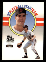 Will Clark 1990 Fleer All-Star Team Series Mint Card #2
