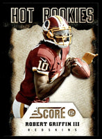 Robert Griffin 2012 Score Hot Rookies Series Mint Rookie Card #2
