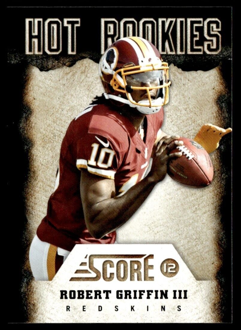 Robert Griffin 2012 Score Hot Rookies Series Mint Rookie Card #2