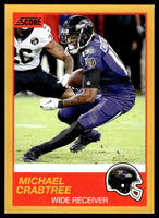 Michael Crabtree 2019 Score GOLD Series Mint Card #85
