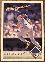 Juan Gonzalez 1993 O-Pee-Chee Series Mint Card #97
