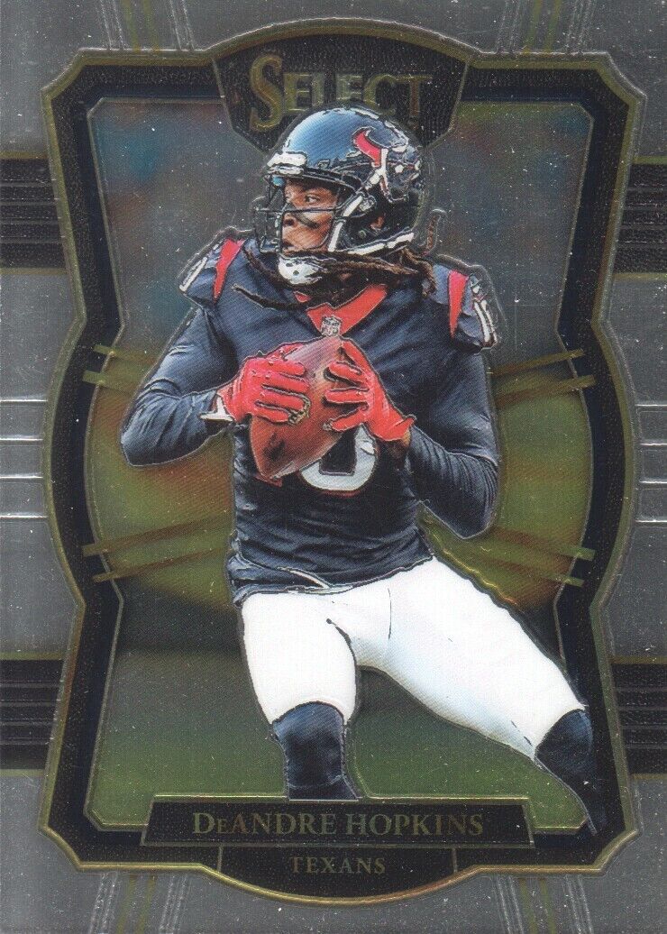 DeAndre Hopkins 2017 Panini Select Premier Level Silver Prizm Series Mint Card #186