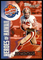 Joe Montana 2000 Topps Stars Pro Bowl Series Mint Card #142
