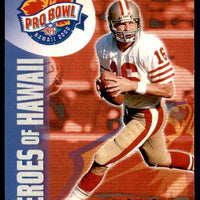 Joe Montana 2000 Topps Stars Pro Bowl Series Mint Card #142