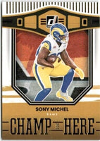 Sony Michel 2023 Panini Donruss Champ is Here Card #CIH-14
