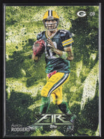 Aaron Rodgers 2014 Topps Fire Series Mint Card #74
