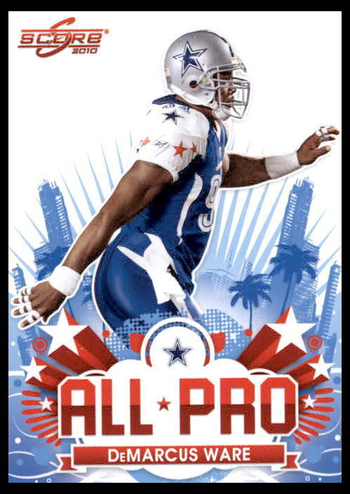 DeMarcus Ware 2010 Score All Pro Series Mint Card #15