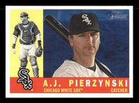 A.J. Pierzynski 2009 Topps Heritage Series Mint Short Print Card #477
