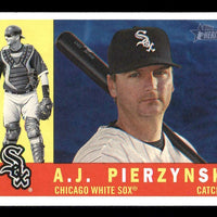 A.J. Pierzynski 2009 Topps Heritage Series Mint Short Print Card #477