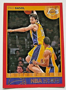 Pau Gasol 2013 2014 Hoops Series RED PARALLEL VERSION Mint Card #4