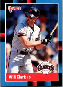 Will Clark 1988 Donruss Series Mint Card #204