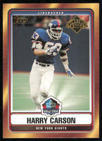 Harry Carson 2006 Topps Hall of Fame Tribute Mint Card #HOFT-HC
