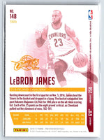 Lebron James 2016 2017 Panini Prestige Series Mint Card #148
