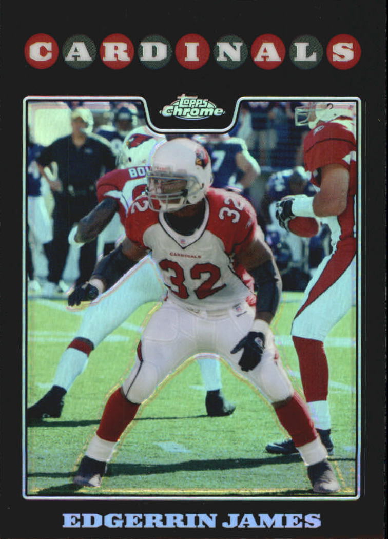 Edgerrin James 2008 Topps Chrome Series Mint Card #TC55