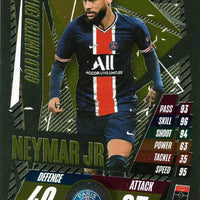 Neymar Jr. 2020 2021 Topps Match Attax Gold Limited Edition Series Mint Card #LE4G