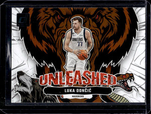 Luka Doncic 2023 2024 Panini Donruss Unleashed Series Mint Card #15