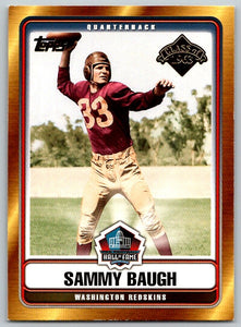 Sammy Baugh 2006 Topps Hall of Fame Tribute Mint Card #HOFT-SB