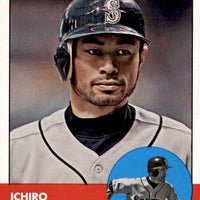 Ichiro Suzuki  2012 Topps Heritage Series Mint High Number Short Print Card #491