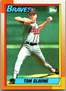 Tom Glavine 1990 Topps Series Mint Card #506