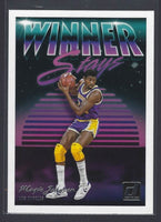 Magic Johnson 2018 2019 Donruss Winner Stays Series Mint Card #18
