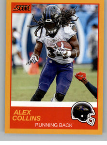 Alex Collins 2019 Score GOLD Series Mint Card #86