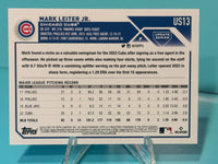 Mark Leiter Jr. 2023 Topps Update Ghost Foil Series Mint Card #US13
