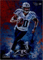 Jake Locker 2014 Topps Fire Flame Foil Series Mint Card #28
