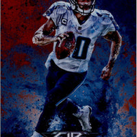 Jake Locker 2014 Topps Fire Flame Foil Series Mint Card #28