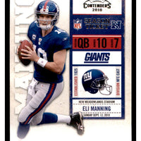 Eli Manning 2010 Playoff Contenders Series Mint Card #64