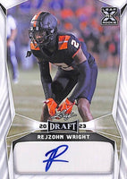 Rejzohn Wright 2023 Leaf Draft AUTOGRAPH Mint ROOKIE Card #BA-RW1
