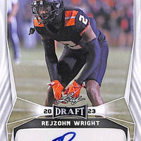Rejzohn Wright 2023 Leaf Draft AUTOGRAPH Mint ROOKIE Card #BA-RW1