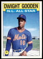 Dwight Gooden 1986 Topps Series Mint Card  #709
