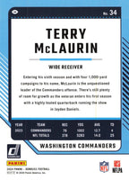Terry McLaurin 2024 Donruss Series Mint Card #34
