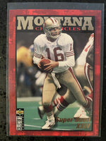 Joe Montana 1995 Chronicles Collector's Choice Series Mint Card #JM8
