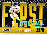 Terry Bradshaw 2023 Leaf Draft First Overall Gold Series Mint Card #2
