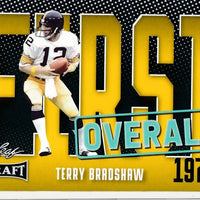 Terry Bradshaw 2023 Leaf Draft First Overall Gold Series Mint Card #2