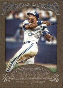 Dave Winfield 2012 Topps Gypsy Queen Framed Gold Series Card #259