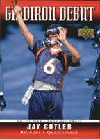 Jay Cutler 2006 Upper Deck Gridiron Debut Mint Card  #GDJC
