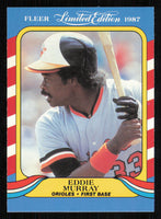 Eddie Murray 1987 Fleer Limited Edition Series Mint Card #31
