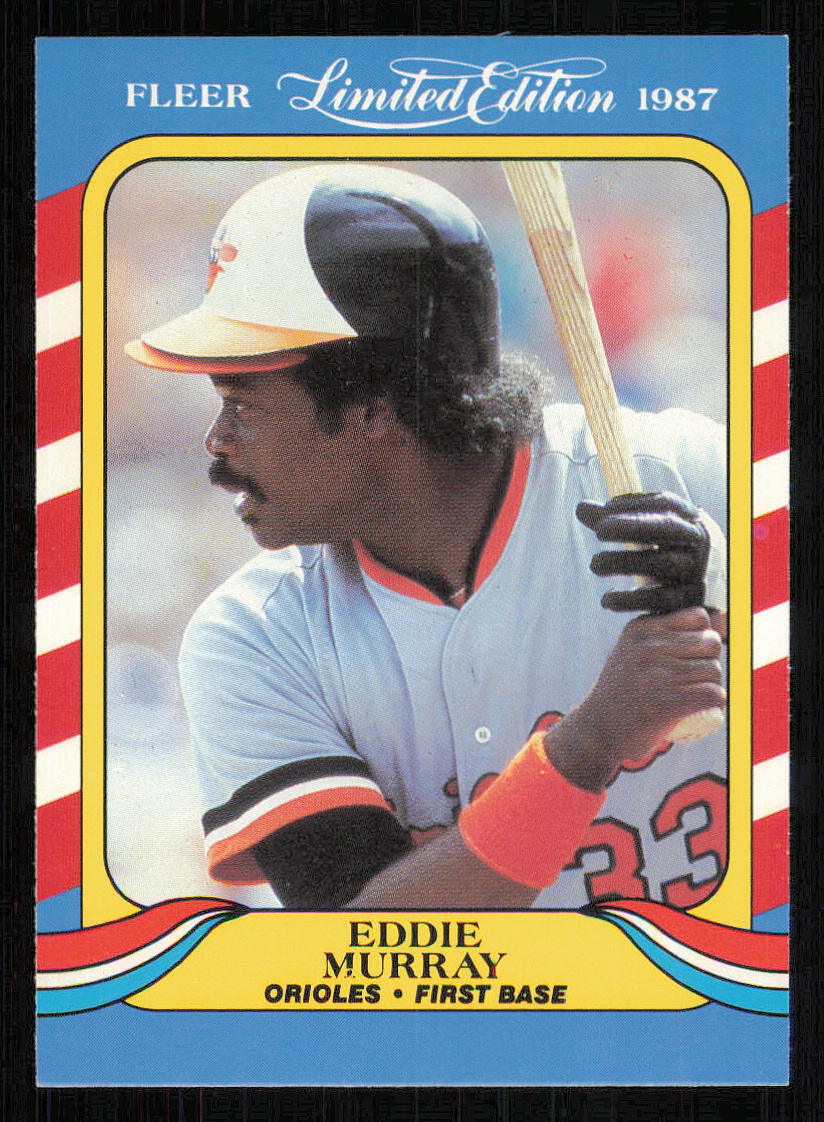 Eddie Murray 1987 Fleer Limited Edition Series Mint Card #31