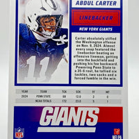 Abdul Carter 2025 Score Mint Rookie Card #16