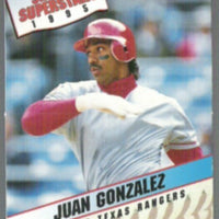 Juan Gonzalez 1995 Kraft Singles Superstars Pop-Ups Food Issue Series Mint Card #4