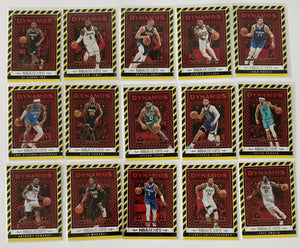 2023 2024 Hoops NBA Basketball Series Complete Mint Dynamos Set with Lebron, Curry++