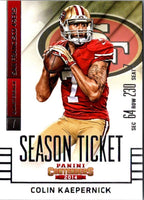 Colin Kaepernick 2014 Panini Contenders Season Ticket Series Mint Card #3
