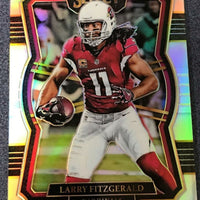 Larry Fitzgerald 2017 Panini Select Premier Level Silver Prizm Series Mint Card #193