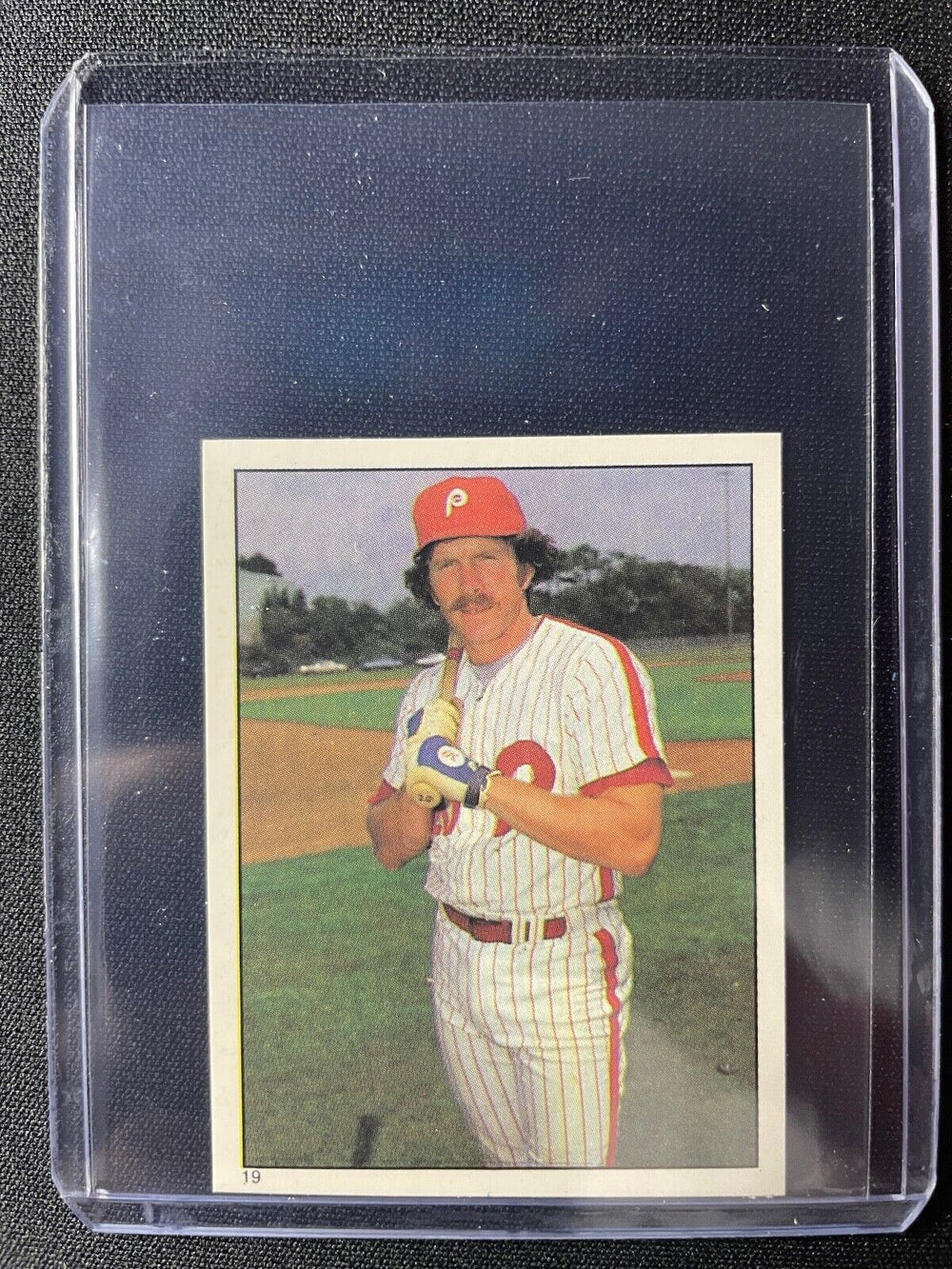 Mike Schmidt 1981 Topps Baseball Sticker  #19